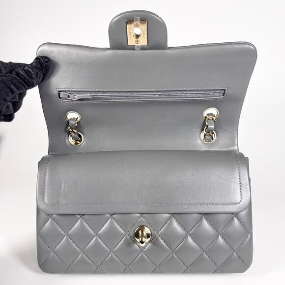 Chanel Quilted Lambskin Medium Double Flap Bag - Picture 10 of 16